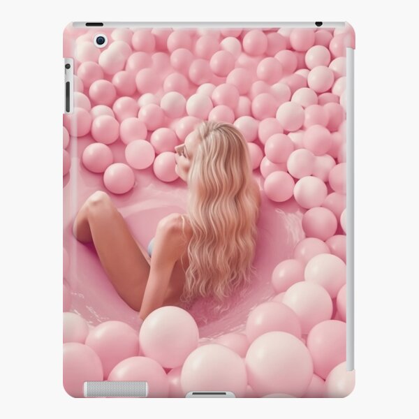 Woman in the ball pool iPad Snap Case