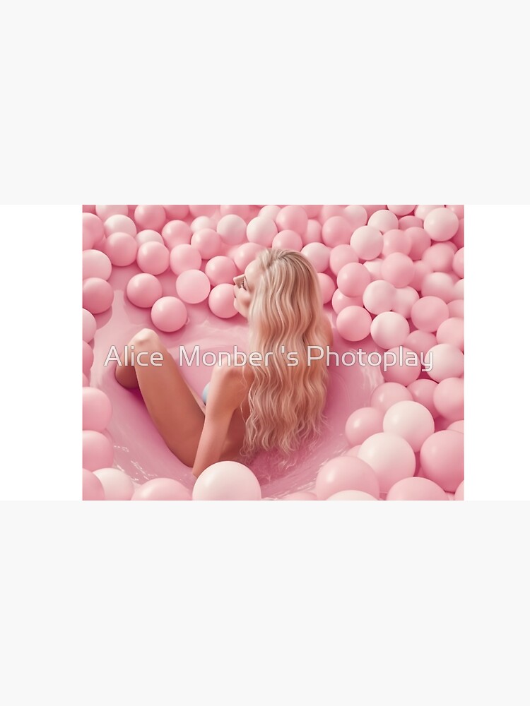 Thumbnail 7 of 7, Cap, Woman in the ball pool designed and sold by alicemonbercomp.