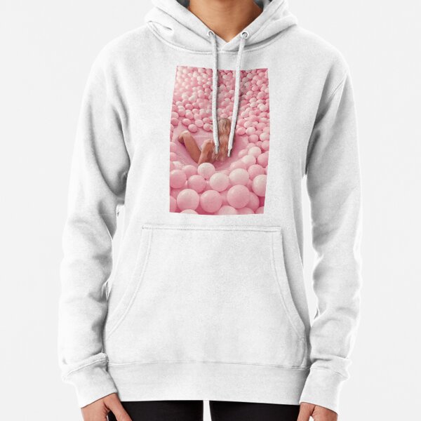 Woman in the ball pool Pullover Hoodie