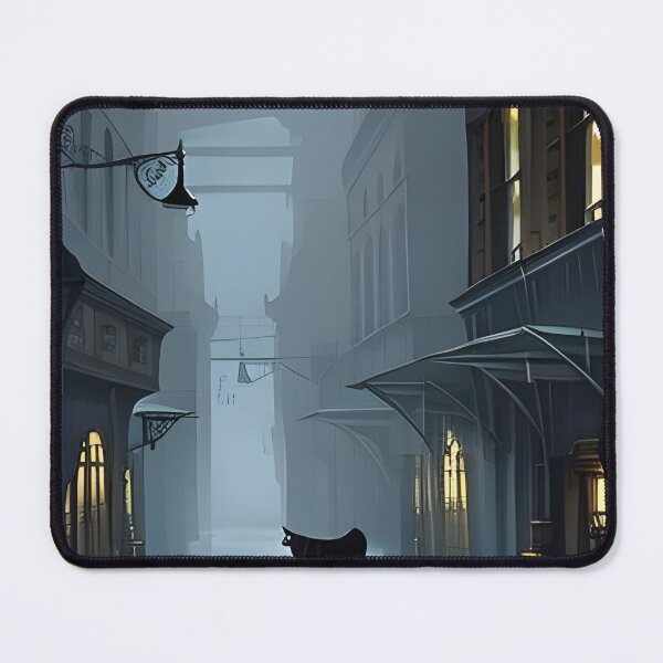 Item preview, Mysterious cat  designed and sold by Colin Bentham.