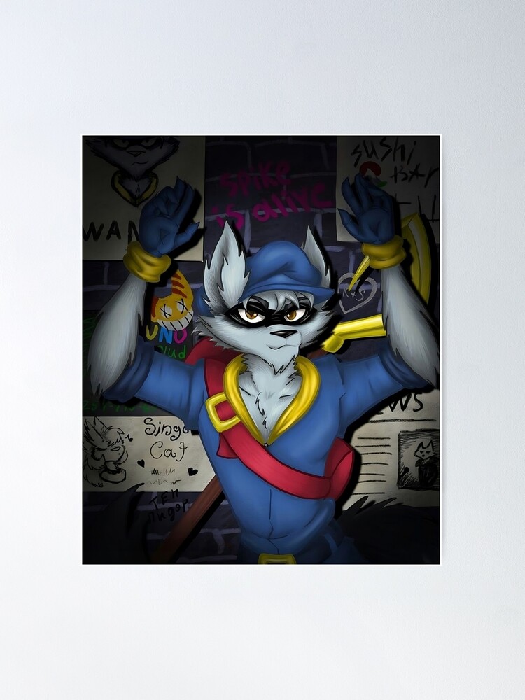 Sly Cooper Band of Thieves (custom PS2 cover version) Poster for Sale by  AlyssaFoxah