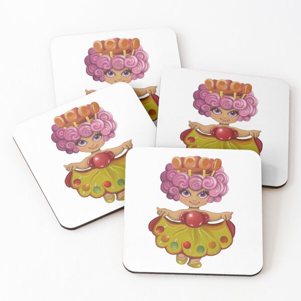 Item preview, Retro Toys Candy Land Princess Lolly Digital Painting, Single and Repeating Pattern  designed and sold by Nicolette Olivier.