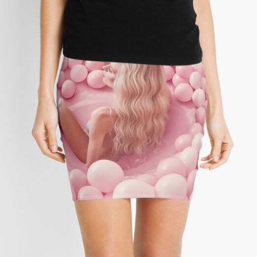 Woman in the ball pool Mini Skirt