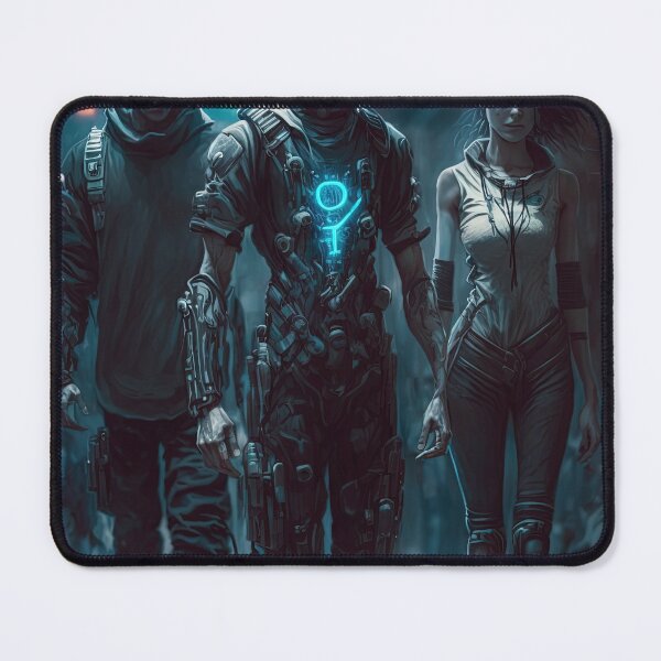 Item preview, band of androids walking designed and sold by artyficial-.