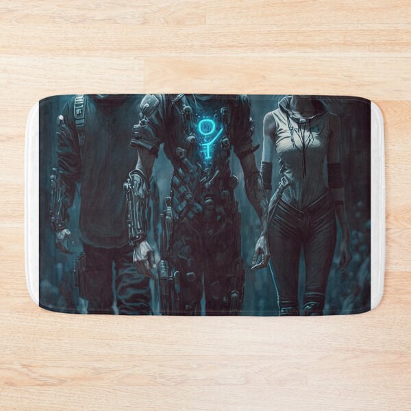 Item preview, band of androids walking designed and sold by artyficial-.