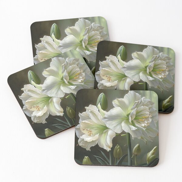 Item preview, White Amaryllis  designed and sold by Vanover Designs.