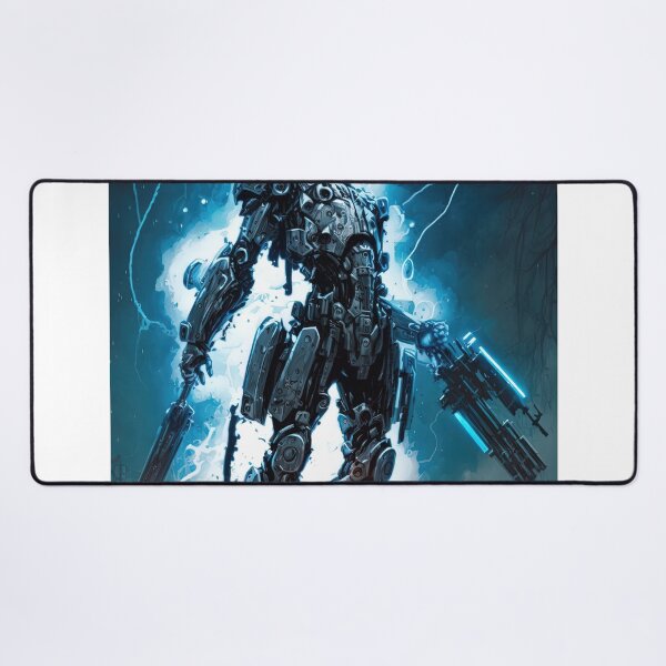 Item preview, cybernetic android fighting crime designed and sold by artyficial-.