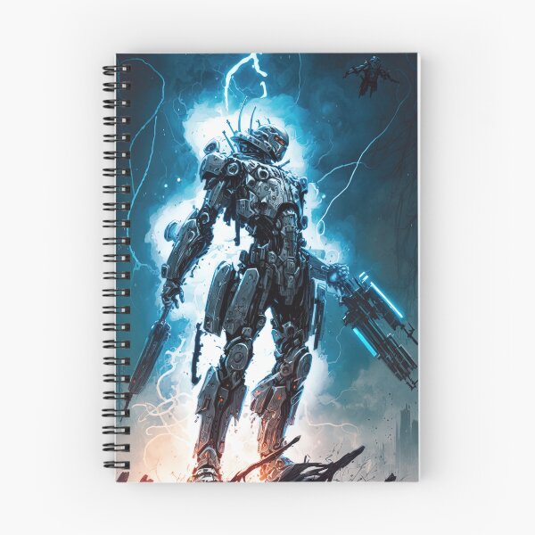 Item preview, cybernetic android fighting crime designed and sold by artyficial-.