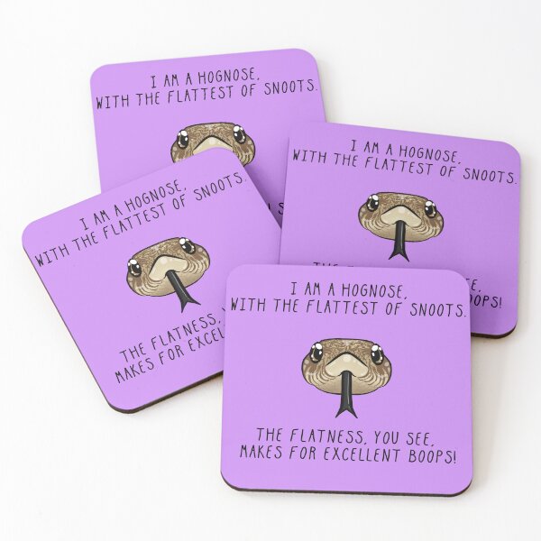 Item preview, Hognose Snoots Make For Excellent Boops (In Purple) designed and sold by Creepy-Cutesie.