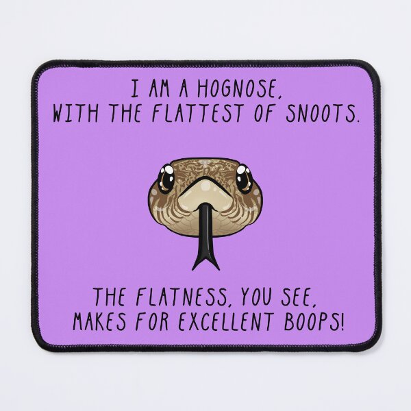 Item preview, Hognose Snoots Make For Excellent Boops (In Purple) designed and sold by Creepy-Cutesie.