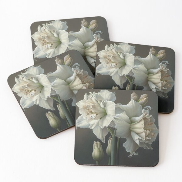 Item preview, White Amaryllis  designed and sold by Vanover Designs.