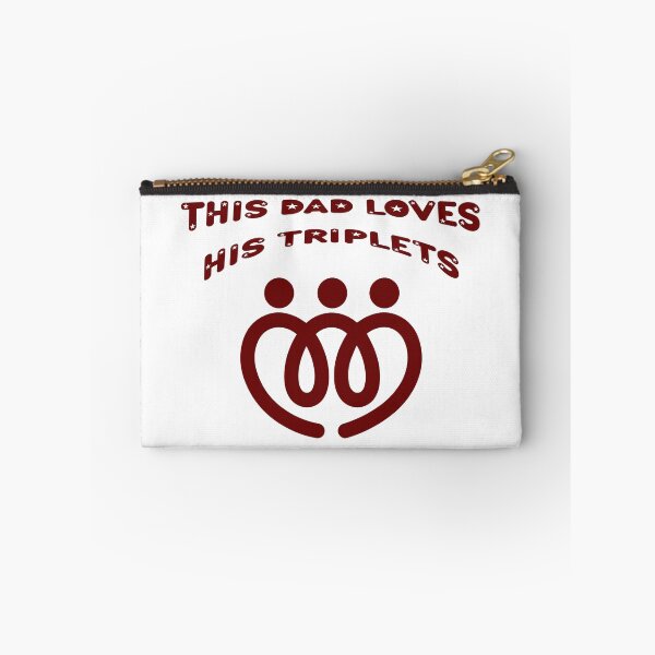 Item preview, dad loves his triplets 3 Classic T-Shirt  designed and sold by Osama Abdelgalil.
