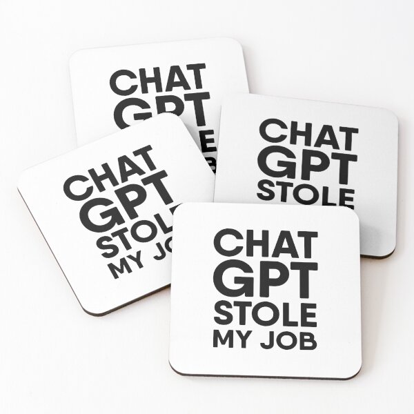 Item preview, Chat GPT stole my job, funny chat gpt design Black Font designed and sold by RiciPaneto.