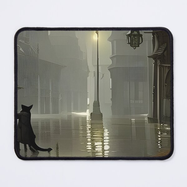 Item preview, Mysterious cat  designed and sold by Colin Bentham.