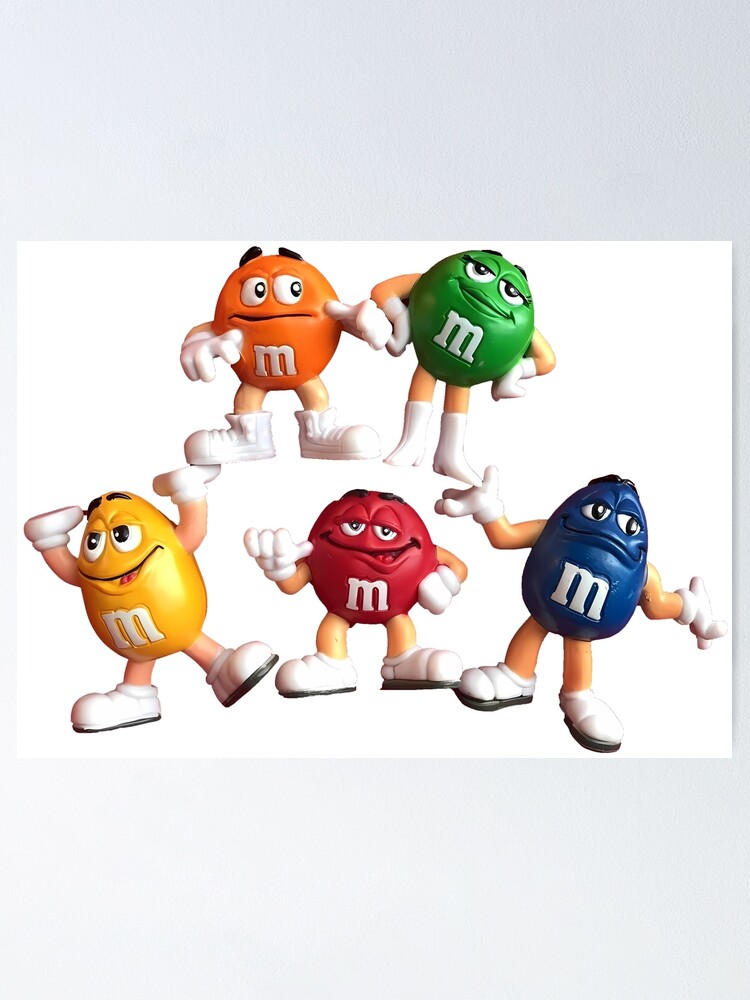 M&M's 1997 Candy Illustrated Print Ad