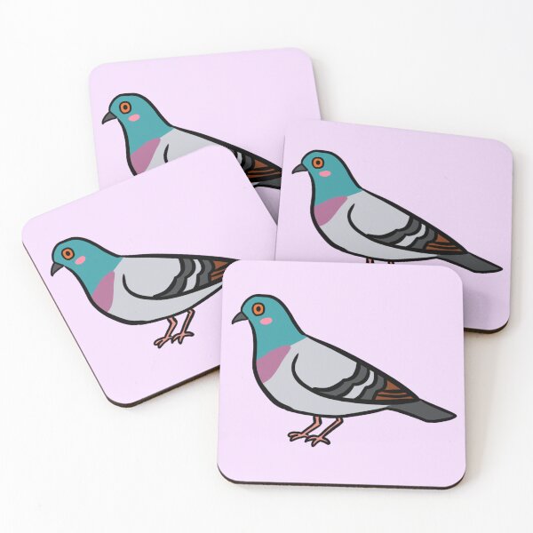 Item preview, Cute Pigeon illustration  designed and sold by Yarafantasyart.