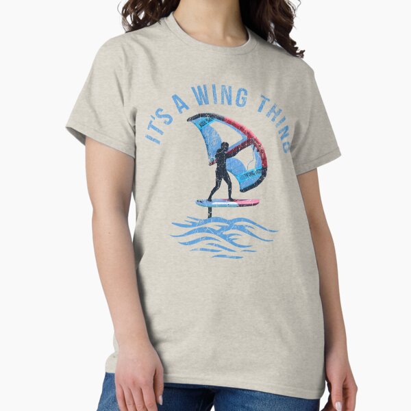 Item preview, It's a wing thing Vintage Wing Foil Wing Surf Wingfoiler Wingsurfer designed and sold by LumbardaDesigns.