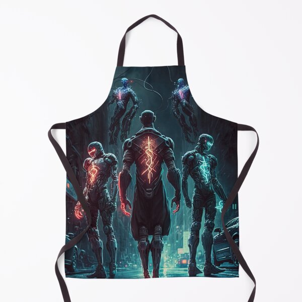 Item preview, Gang of futuristic cyborgs designed and sold by artyficial-.