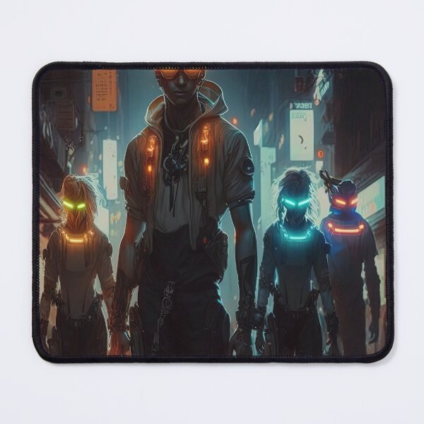 Item preview, Group of androids in the future designed and sold by artyficial-.
