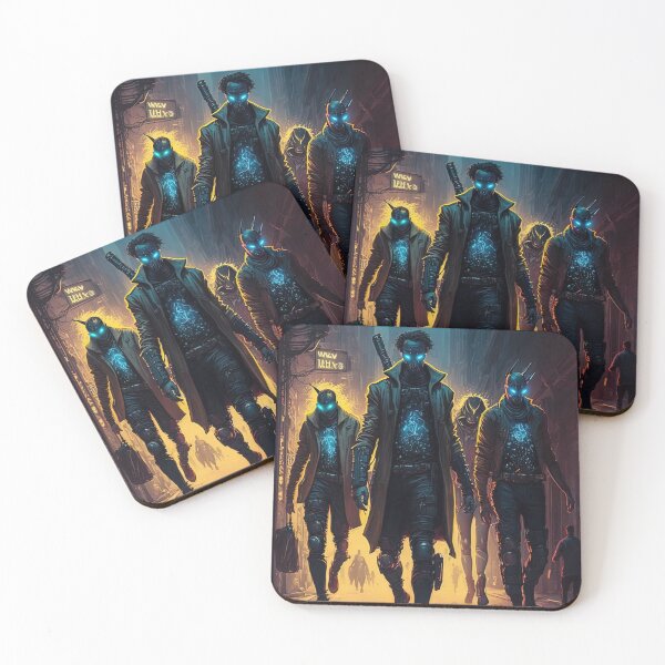 Item preview, Group of cybernetic humans in the future designed and sold by artyficial-.
