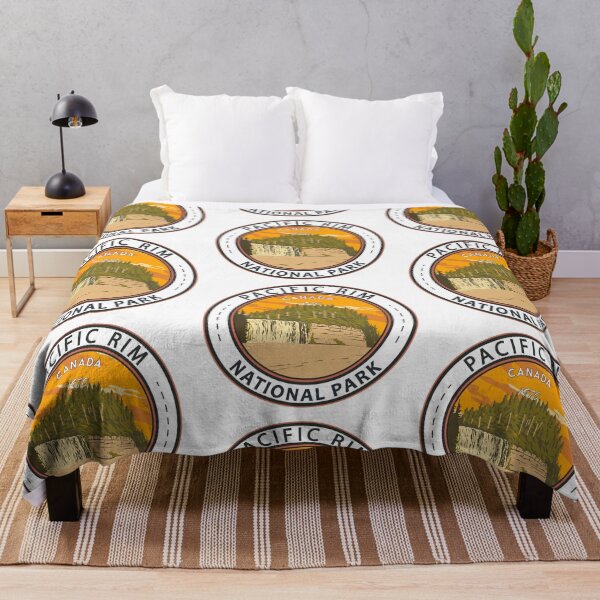 Item preview, Pacific Rim National Park Reserve Canada Vintage Badge designed and sold by KrisSidDesigns.