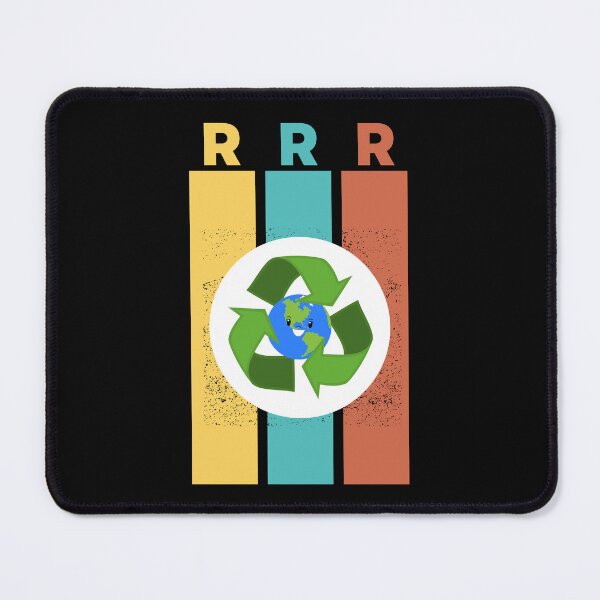 Item preview,  "RRR - Reduce, Reuse, Recycle" Retro Earth Day Design designed and sold by DigitalByEb.