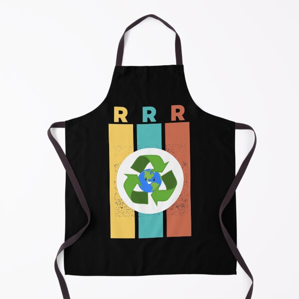 Item preview,  "RRR - Reduce, Reuse, Recycle" Retro Earth Day Design designed and sold by DigitalByEb.