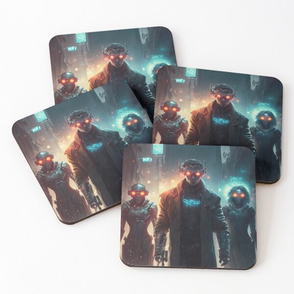 Item preview, group of cyborgs designed and sold by artyficial-.