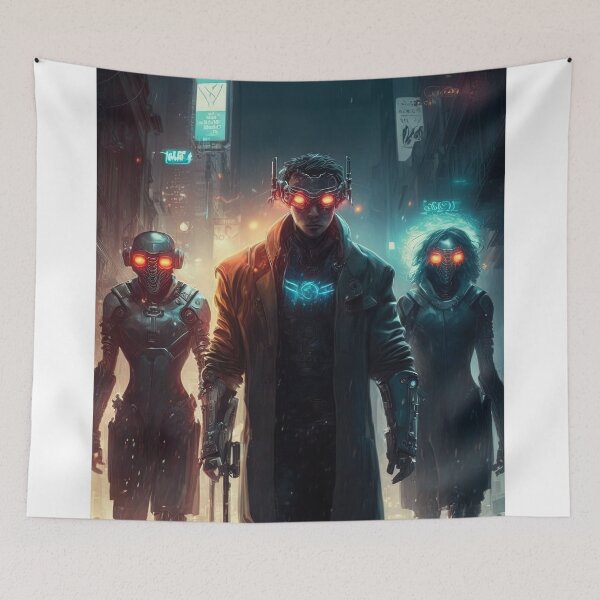 Item preview, group of cyborgs designed and sold by artyficial-.
