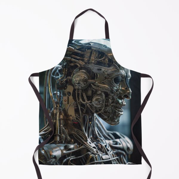 Item preview, Unveiling the Secrets of the Metal Mind: A Cybernetic Portrait designed and sold by CreationP.