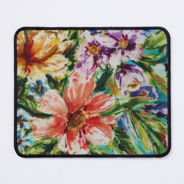 Item preview, Floral Batik Abstract designed and sold by Leslie Rogers Todder.