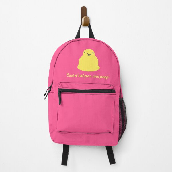Item preview, Magritte Peep in Pink & Yellow designed and sold by baldbird.