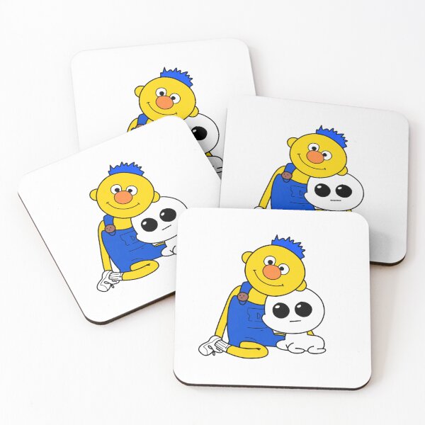 Item preview, dhmis - yellow guy and yippee creature designed and sold by saacstix.