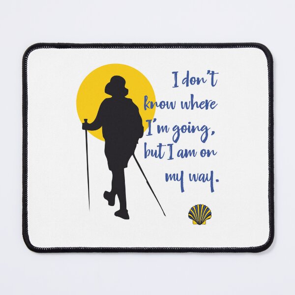 Item preview, I don't know where I'm going, but I am on my way designed and sold by cerpedani.