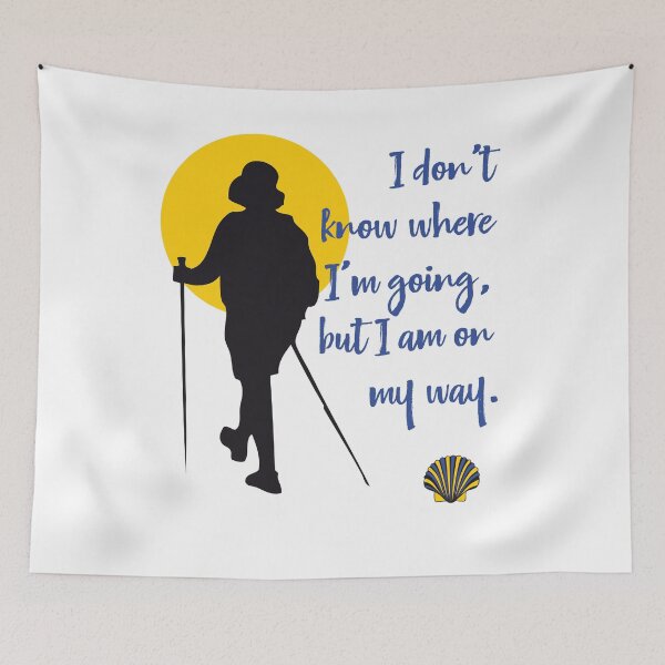 Item preview, I don't know where I'm going, but I am on my way designed and sold by cerpedani.