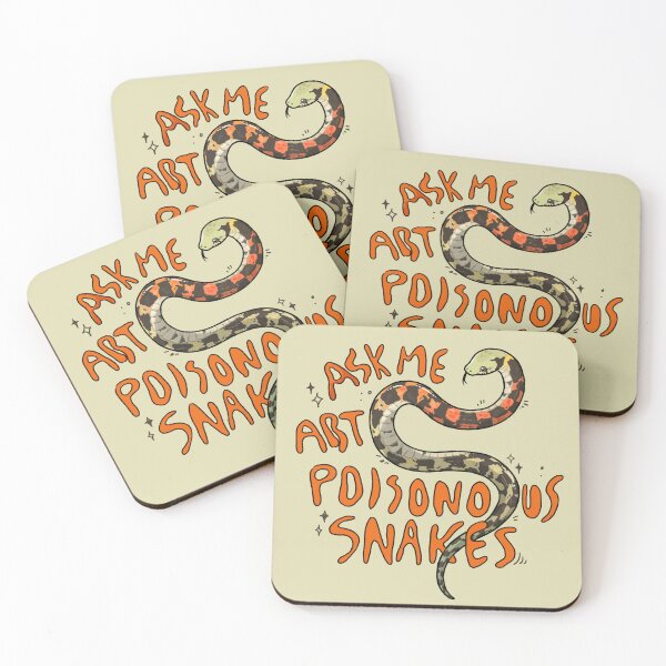 Item preview, Ask me about poisonous snakes designed and sold by Ashleysnook.
