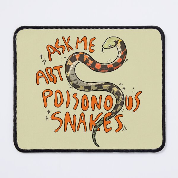 Item preview, Ask me about poisonous snakes designed and sold by Ashleysnook.