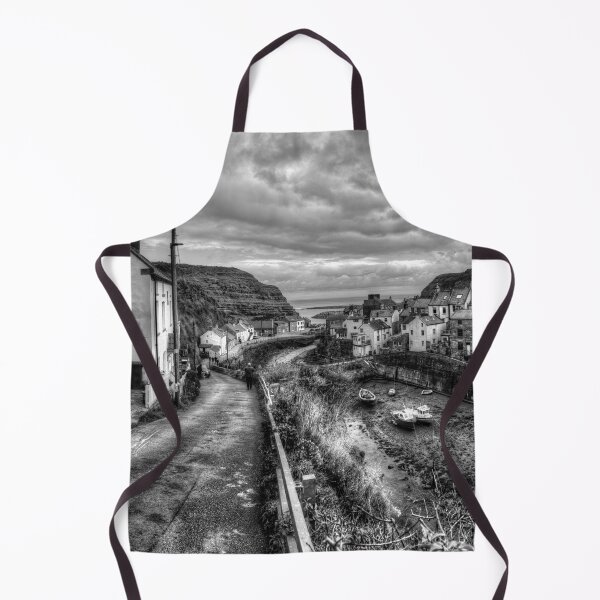 Item preview, Staithes, Panorama, Black And White designed and sold by Paul Thompson Photography.
