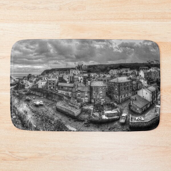 Item preview, Staithes, Panorama, Black And White designed and sold by Paul Thompson Photography.