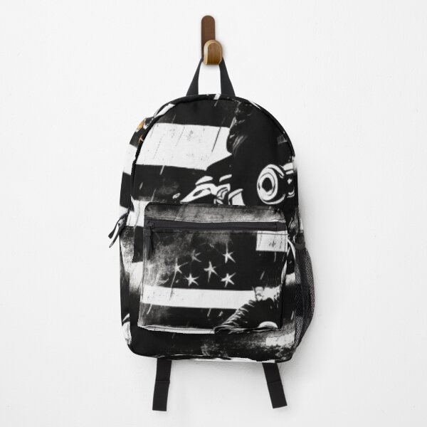 Item preview, Harley Davidson American Flag Dark Comic Art  designed and sold by NoHeroesForSale.