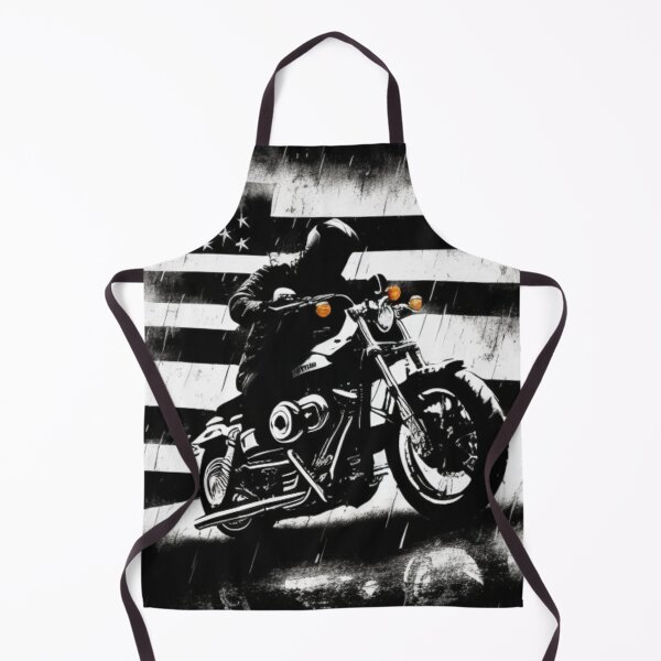 Item preview, Harley Davidson American Flag Dark Comic Art  designed and sold by NoHeroesForSale.