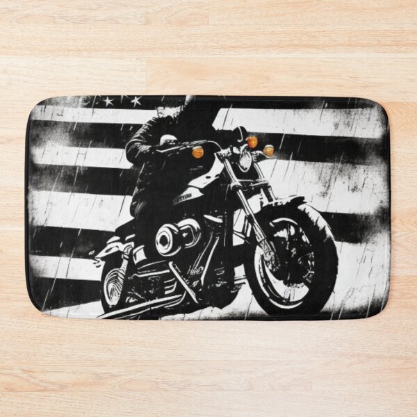 Item preview, Harley Davidson American Flag Dark Comic Art  designed and sold by NoHeroesForSale.