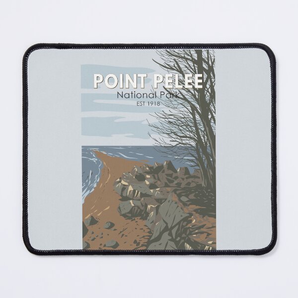 Item preview, Point Pelee National Park Travel Art Vintage designed and sold by KrisSidDesigns.