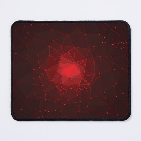 Item preview, Abstract Low Poly With Red Color  designed and sold by JenTrinhArt.