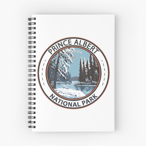 Item preview, Prince Albert National Park Canada Winter Vintage Badge designed and sold by KrisSidDesigns.