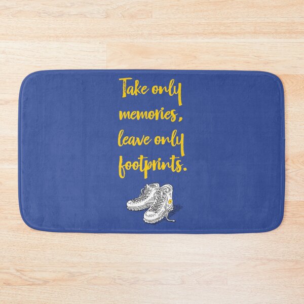 Item preview, Take only memories, leave only footprints. designed and sold by cerpedani.