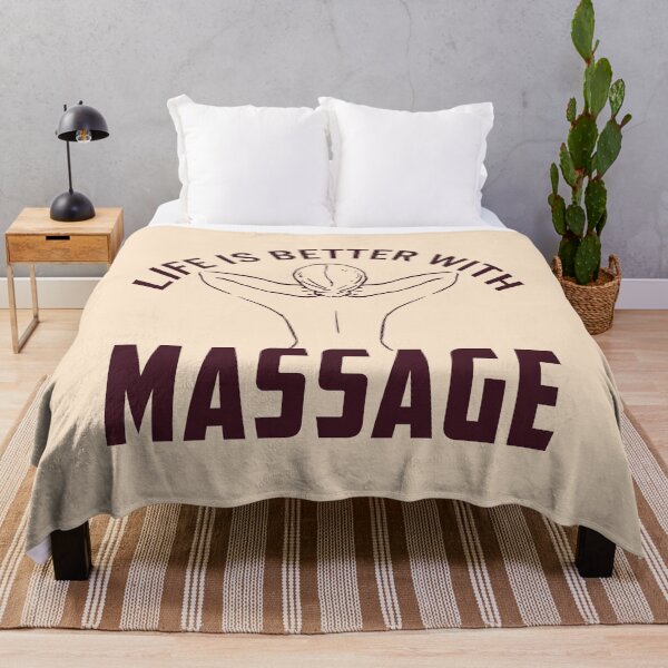 Item preview, La vida es mejor con masaje designed and sold by OfficeFortune.