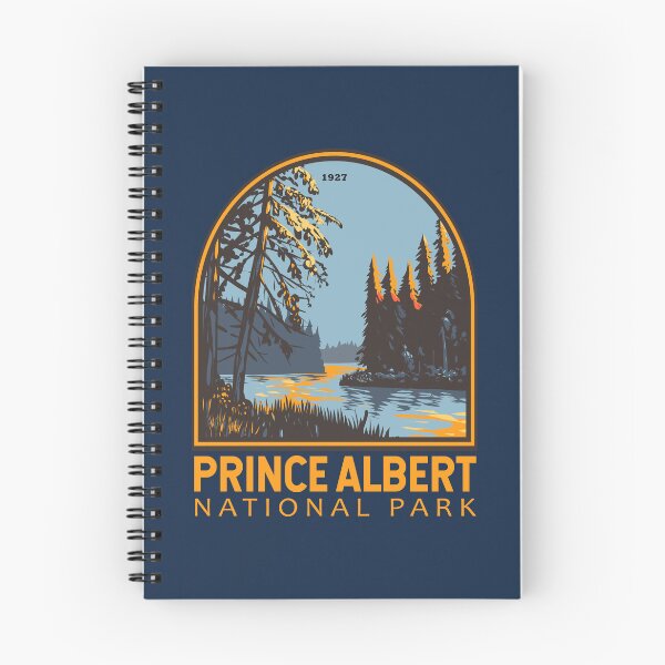 Item preview, Prince Albert National Park Canada Vintage Emblem designed and sold by KrisSidDesigns.