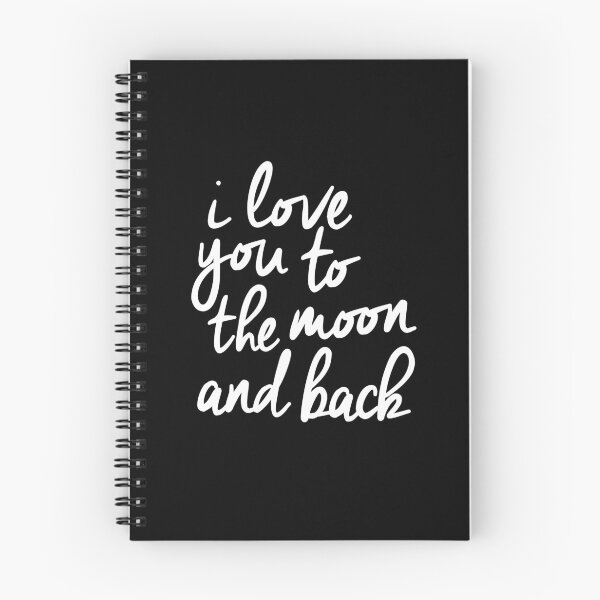 Item preview, I Love You to the Moon and Back designed and sold by MotivatedType.