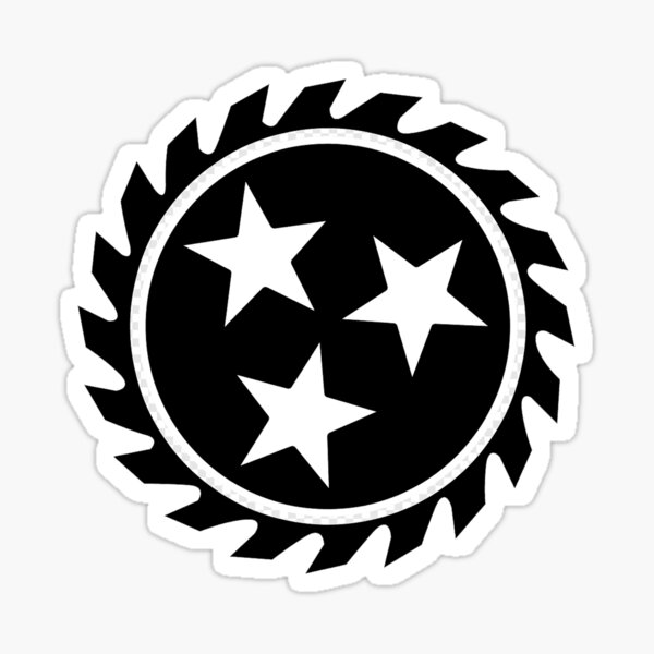 WhiteChapel White Chapel Black Inverted Sticker